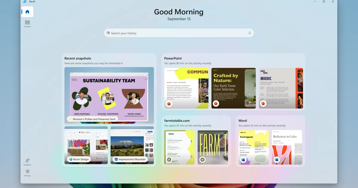 Windows Recall: Funktionen som tar screenshot på allt du gör — och varför Microsoft själva ångrar sig